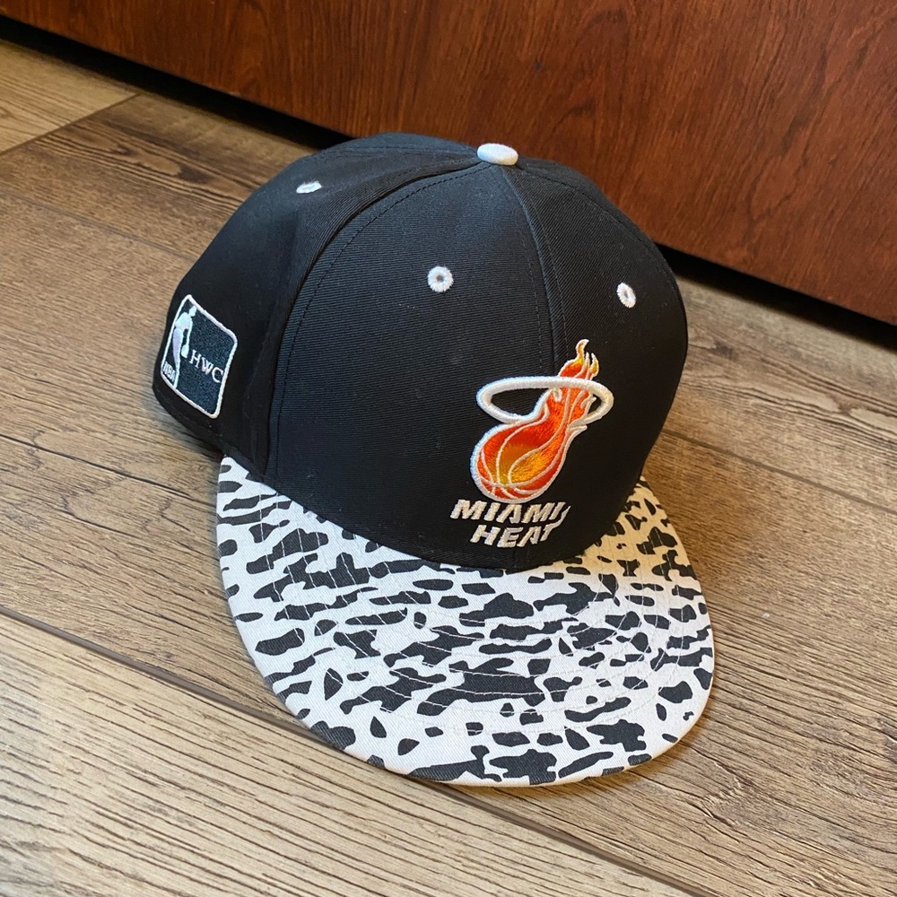 Miami Heat Hardwood Classics SnapBack NBA 47 Brand Forty-Seven Black/White